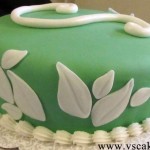 Flower pedal cake