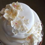Elegant Flower Wedding cake